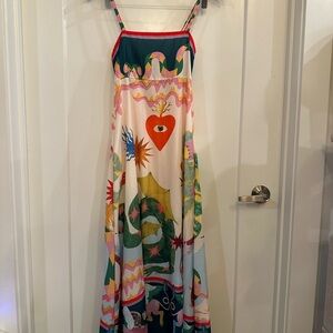 Anthropologie Maxi Dress Size L